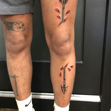 leg tattoos men small|simple leg tattoos for men.